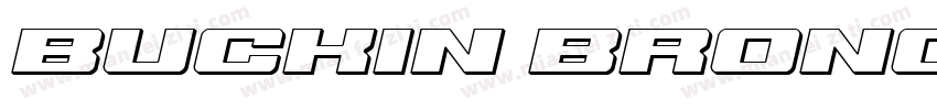 Buckin Bronc Spaced字体转换